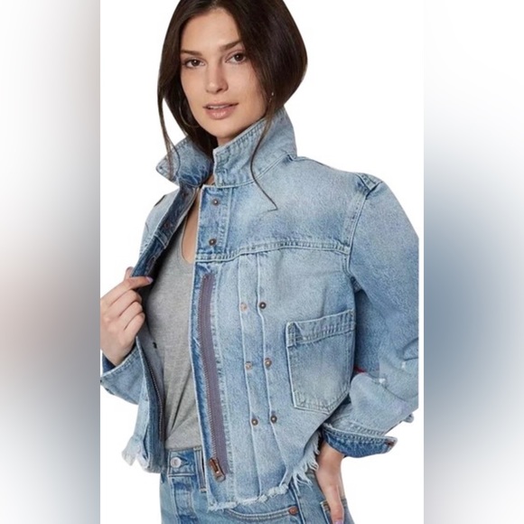 Free People Dillon Demin Jacket XS
